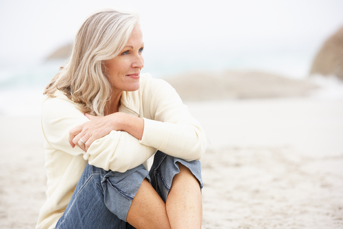 Senior Woman on the beach